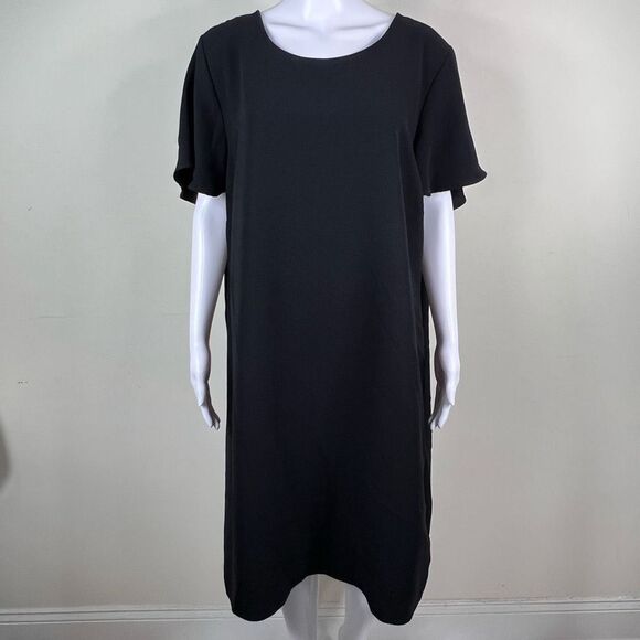 C’Est Nous by Shoshanna Shift Flutter-Sleeve Dress - Picture 1 of 10